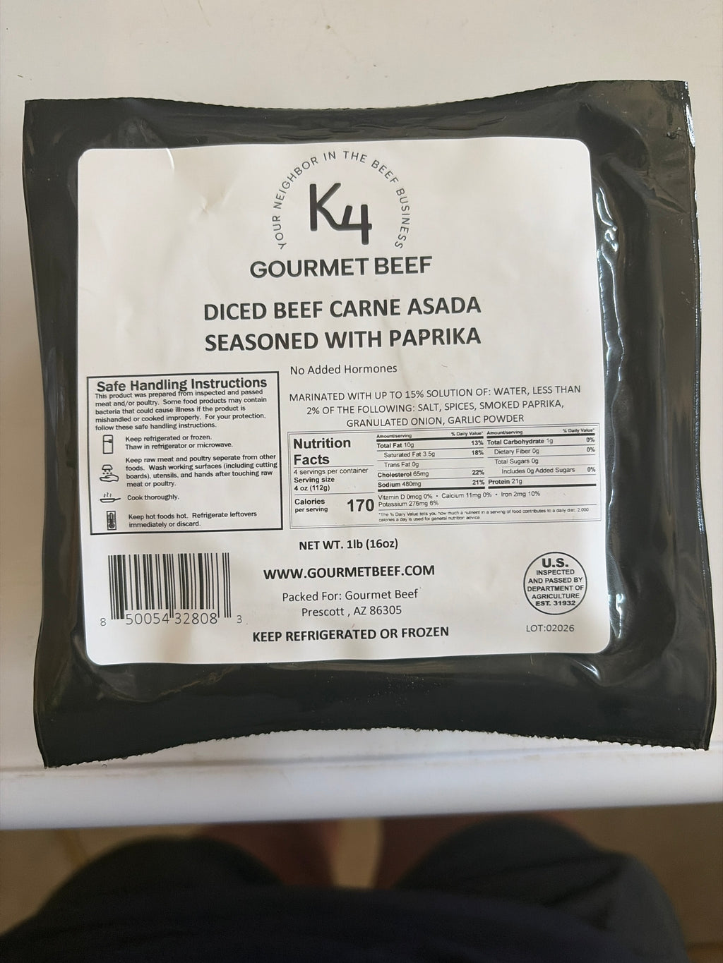 Seasoned Carne Asada