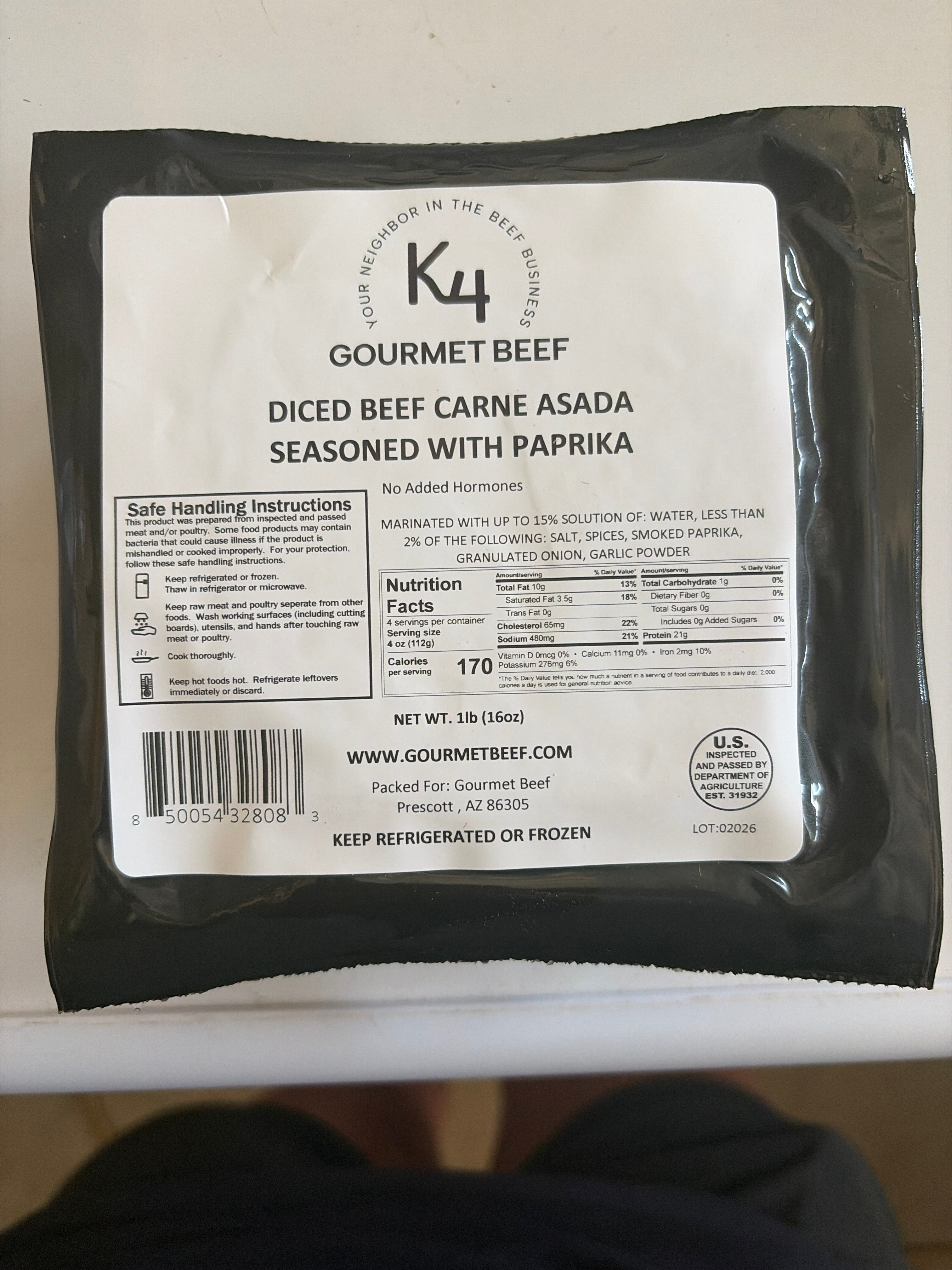 Seasoned Carne Asada